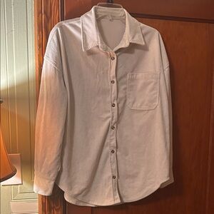 Corduroy Button-Up Shirt